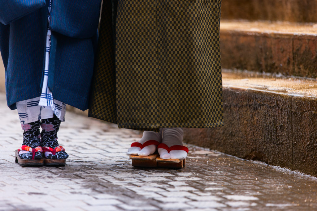 geta traditional japanese footwear